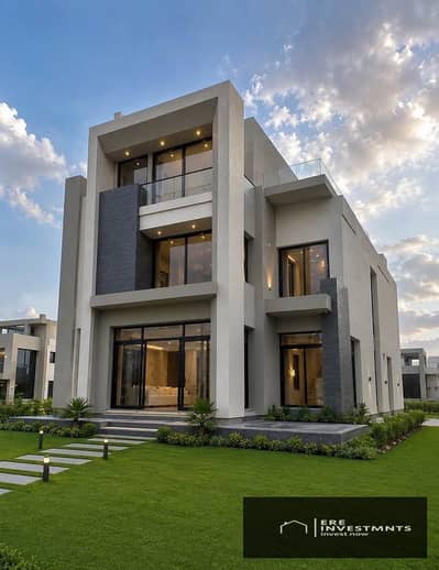Receive your 500m² standalone villa for sale immediately in Saada, in the heart of New Cairo's Fifth Settlement - at the lowest price on the market