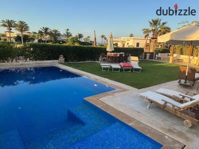 Villa with private pool for rent in ghazala bay