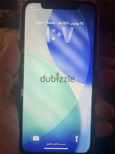 آبل - آيفون 11 بحاله جيده جدا لون موف
