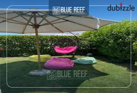 Duplex Ready to move - fully furnished, View Pool in Amwaj North Coast.