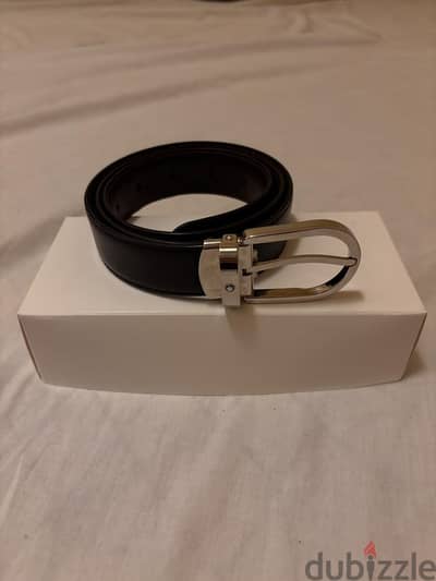 حزام ماركه مون بلان (Montblanc) جلد اصلي