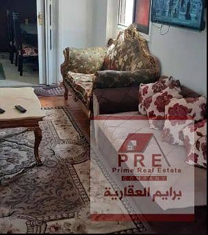 شقه للايجار مفروشه ف الابراهيميه 3 غرف - مكيفه