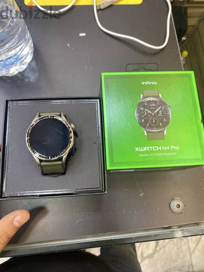 ساعة سمارت انفنيكس XWatch N4 Pro للرجال، شاشة AMOLED، مقاس 1.43 بوصة،