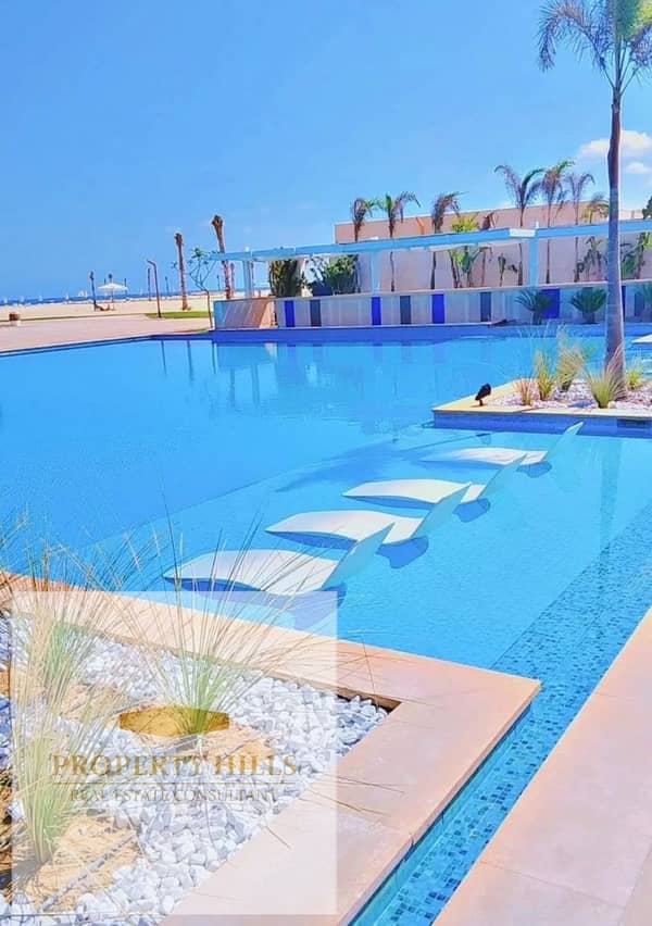 اخر شاليه بحديقة عالبحر متشطب من هايد بارك برايم لوكيشن- seashore-north coast
