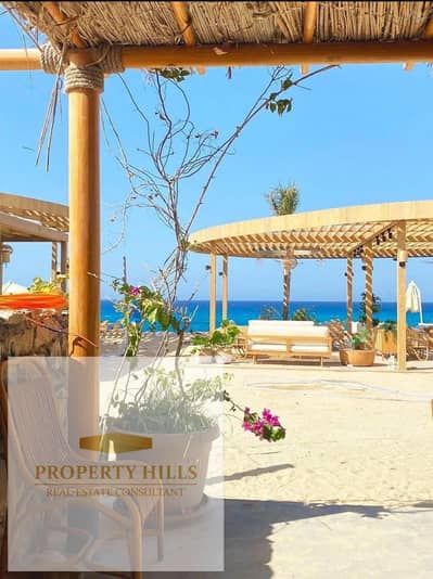 The latest chalet with a 5% down payment, closest delivery on the sea with complete finishing from Hyde Park in Sea Shore - North Coast