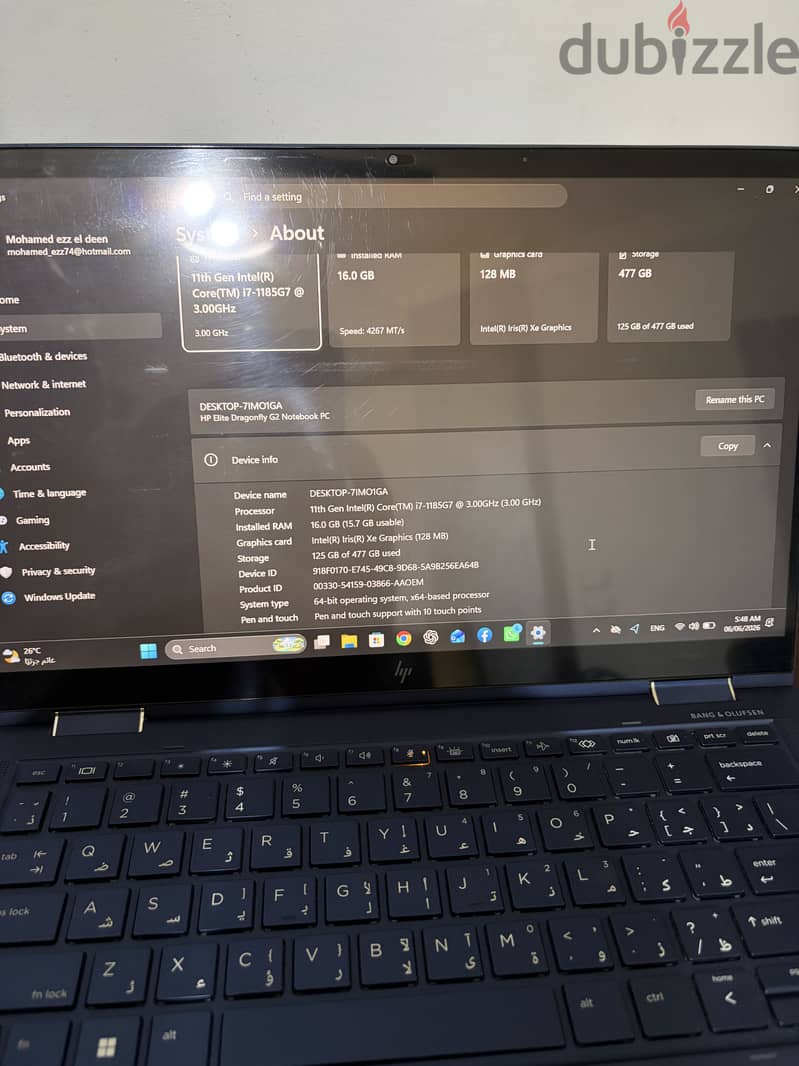 Hp dragonfly 3