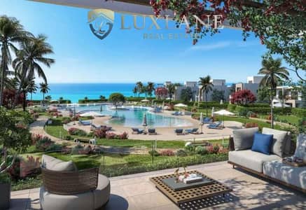 شاليه ارضي بجاردن للبيع بسعر لقطه في سيشور راس الحكمه 67 متر