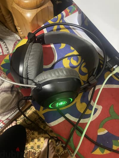 سماعه techno zone rgp شغاله  كل حاجه