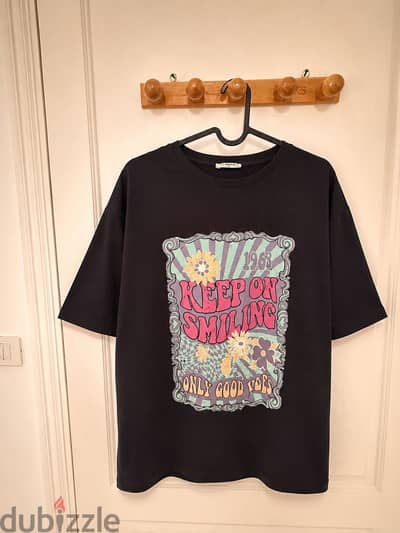 LCWAIKIKI oversize printed shirt