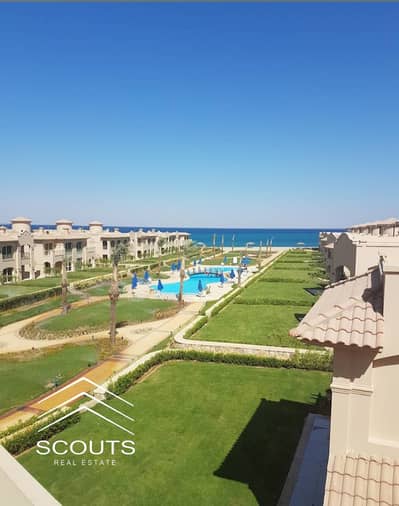 Fully finished chalet with immediate occupancy and a full sea view ready for viewing in La Vista 6 Ain Sokhna next to Porto and Telal