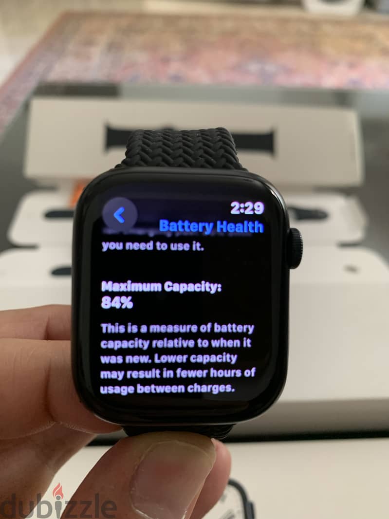 Apple smartwatch series 7 5