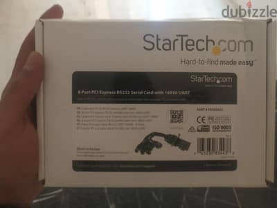 كارت Startech PEX8S952 ٨ بورت جديد