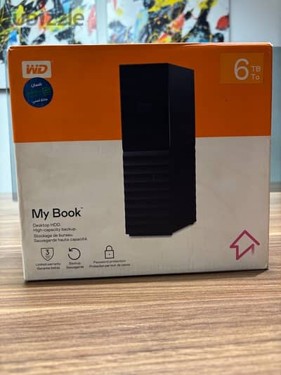 6TB My Book - used like a new