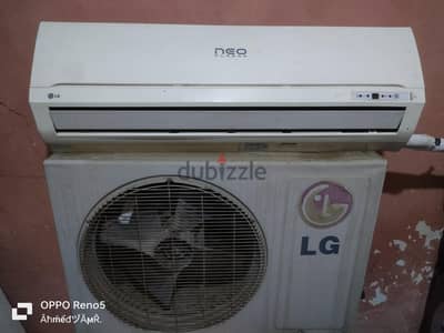 للبيع تكييف LG  ساخن بارد بلازمه ديجيتال 1.5حصان كامل