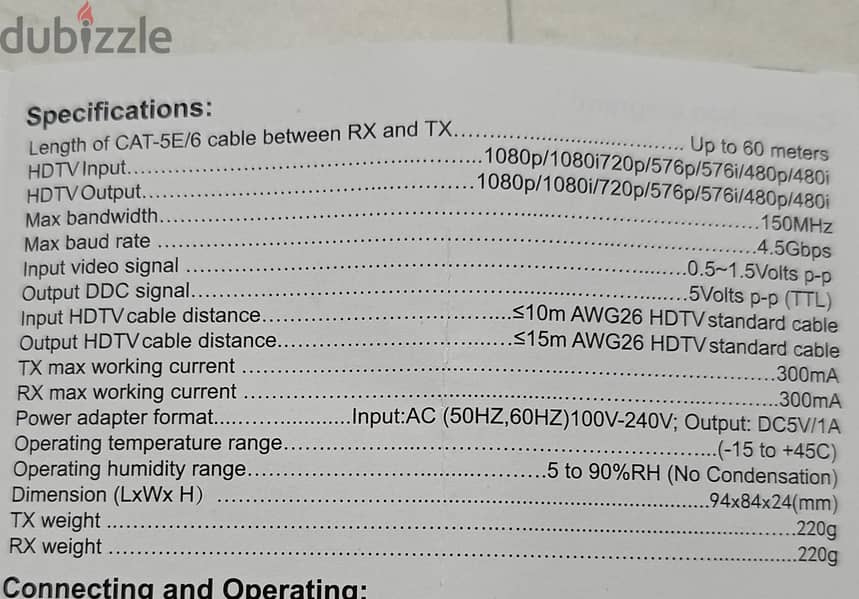 HDMI KVM extender 60 meter 5