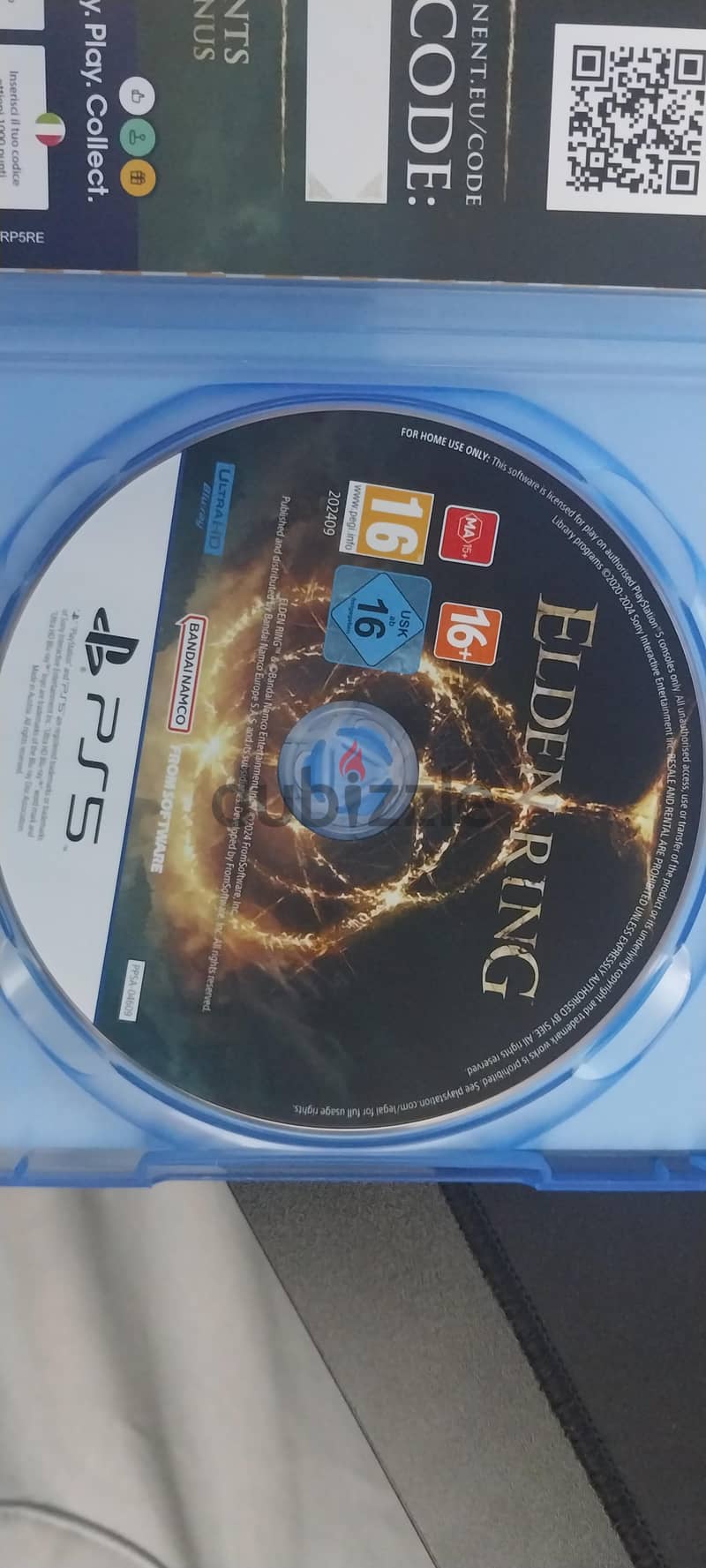 Elden ring ps5 version used slightly 1