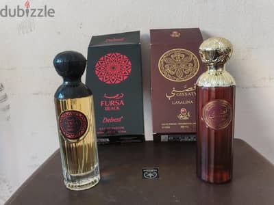 طقم عطور مميزة (إمراتي وهندي) جديدة تماماً بالعلبه - فرصة لسرعه البيع!