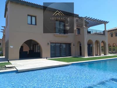 First row villa on the sea prime location fully finished with a planted garden in a distinguished North Coast destination near Hacienda Sidi Abdel