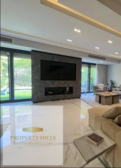 At an old price, a finished duplex with air conditioning and fully marine facades - Zed east - new cairo