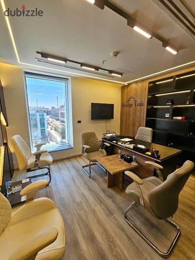 مكتب اداري 80م للايجار في Trivium Square التجمع الخامس