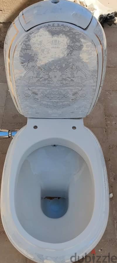 لقطه طقم حمام كامل جديد كليوبترا