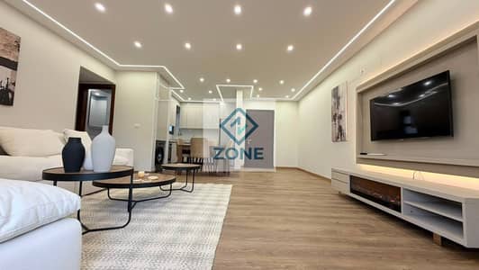 Furnished apartment for rent in Madinaty, B15, 155 sqm (hotel-style furnishing).