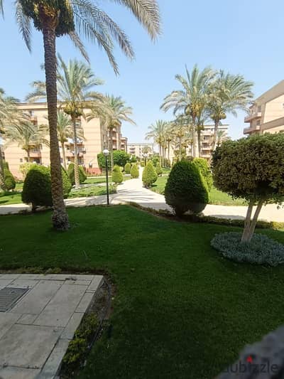 Apartment for sale 119 sqm wide garden view special finishings close to Gateway and Gate 12 and 13 in Phase 4 - Al Rehab - New Cairo