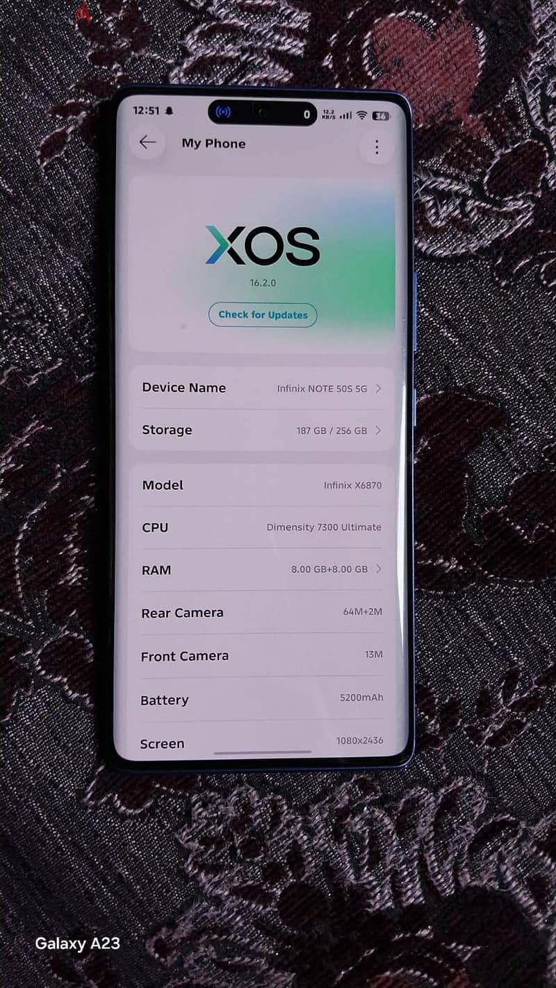 Infinix Note 50s 5g 1