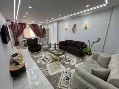 Apartment for rent, furnished, ultra-super lux, first district, fourth neighborhood, three rooms, and two bathrooms