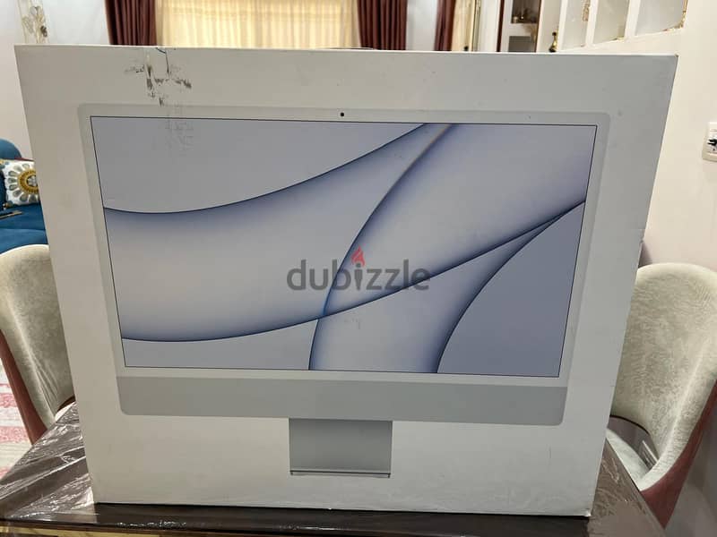imac m1 2021 silver 24بوصه 3