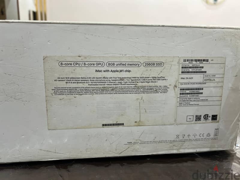 imac m1 2021 silver 24بوصه 5