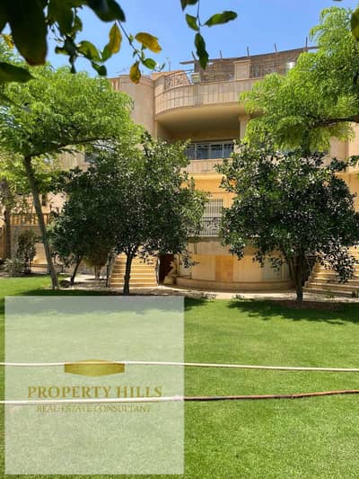 The most distinctive and the last villa for sale at its old price of only 13 million cash, with a stunning landscape view, ready for inspection and residence in a compound of villas only and palaces in Golf City