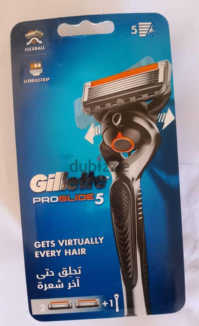 gillete pro glide 5 +2 blades
