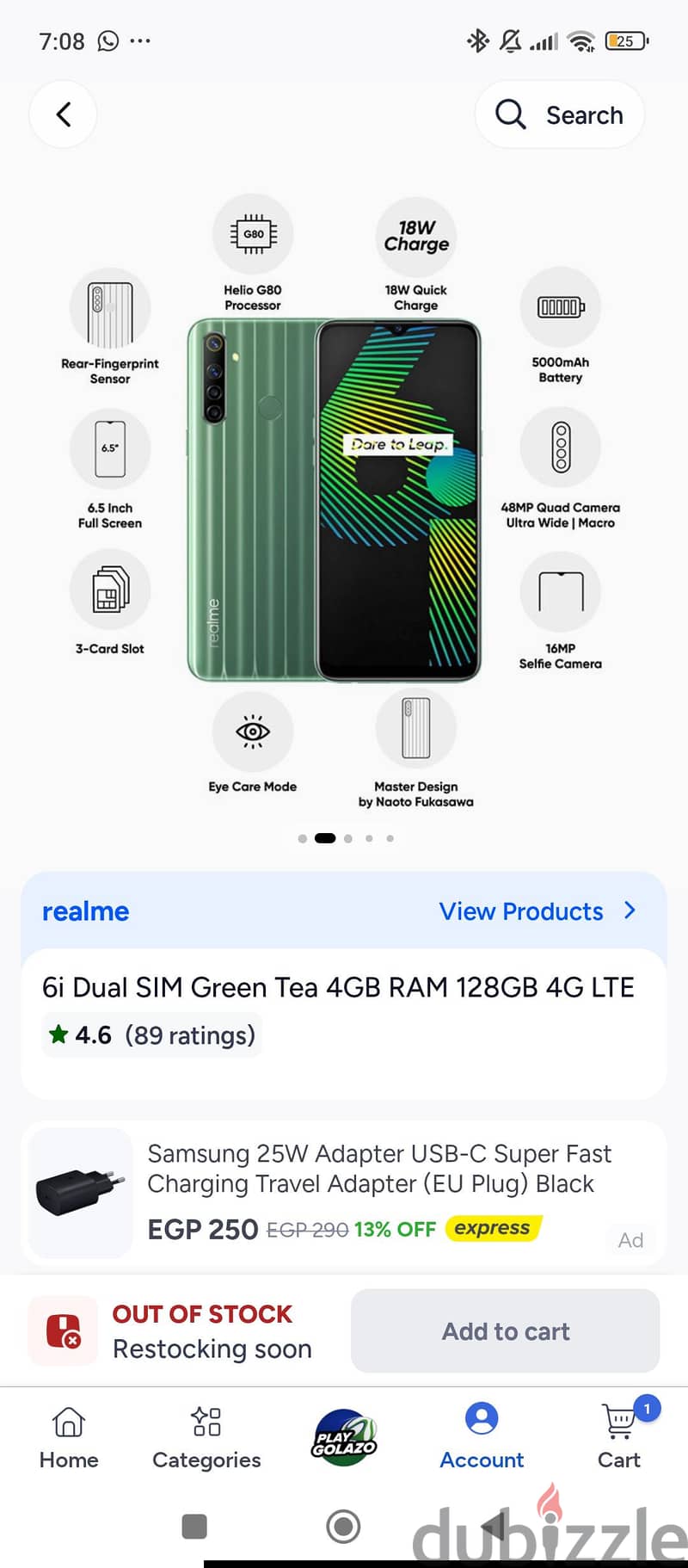 Realme 6i 8