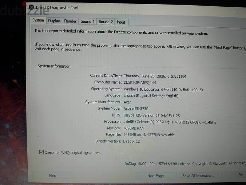 Acer laptop 5
