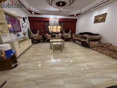Apartment in Al Obour City for Sale, Elevated Ground Floor with Private Garden, Three-Street Apartment