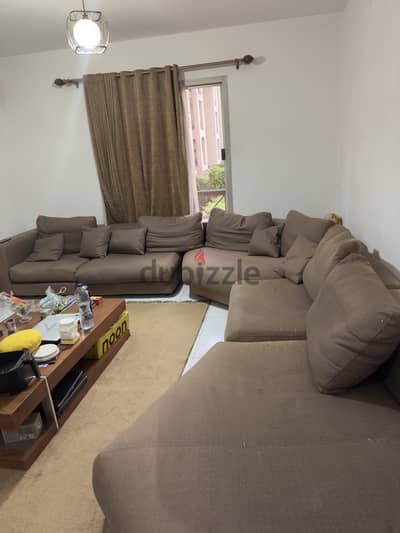 U shaped sofa