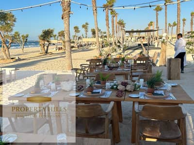 Luxury fully finished sea-view chalet by Shehab Mazhar at Marsa Baghush, next to Silver Sands. Near delivery with installments over 9 years.