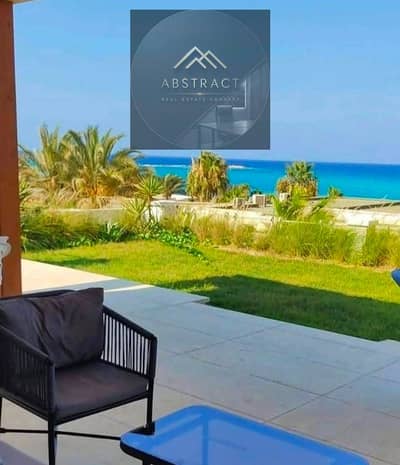 Not one view but two Up to 30% cash discount Fully Finished chalet for sale in North Coast Ras El Hekma near Fouka Road