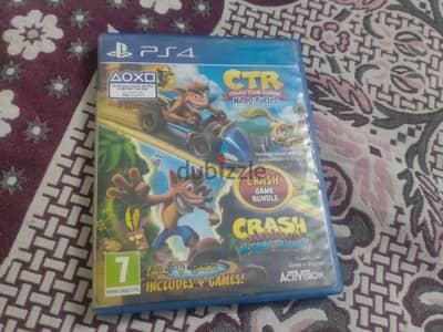 ثنائيه كراش فيها 4 العاب crash