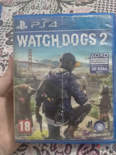 لعبه ووتش دوجز 2 watch dogs 2 حاله ممتازه