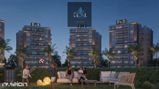 **Apartment for Sale in a Prime Location** First row by the club in R8, just 5 minutes from the New Capital International Airport.
