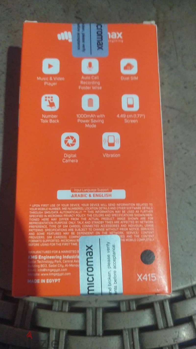 micromax x415 3