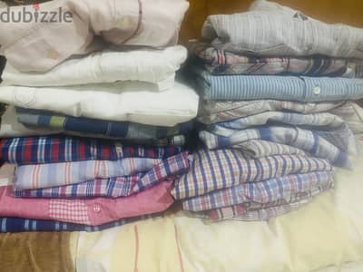 ٢٦ قميص  نص كم يلبس من٨٠ الي ٩٠ كيلو