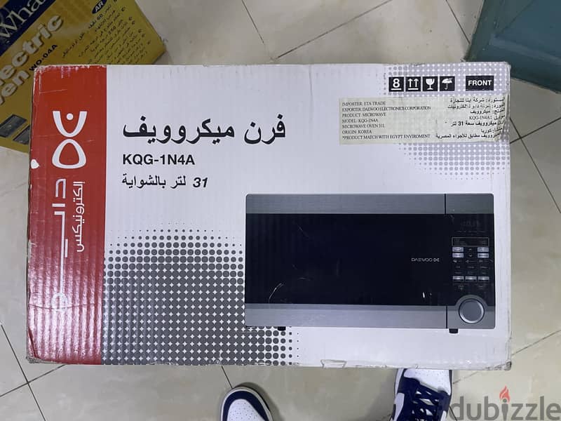 Daewoo electric microwave oven 1