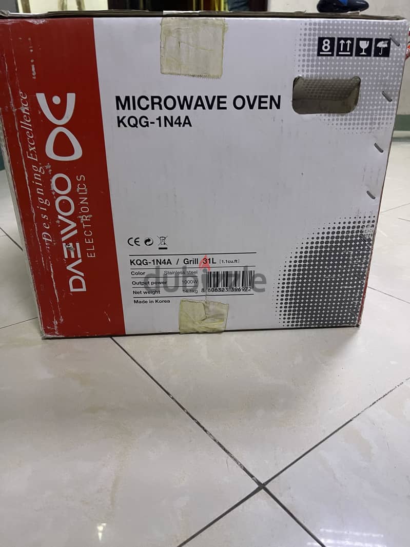 Daewoo electric microwave oven 3