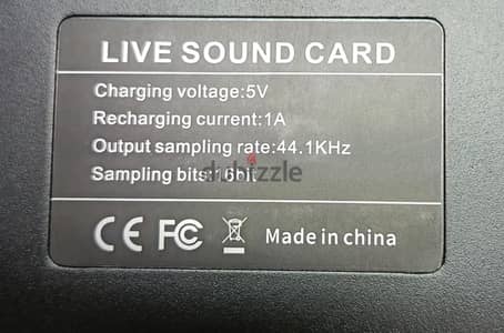 live sound card mixer USB