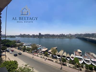 Apartment for Sale Residential A Class Prime Location Panorama Nile on the Corniche Nile Abdul Aziz Al Saud in the Heart of Cairo