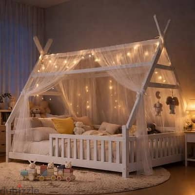 غرفه نوم اطفال جديده لم تستعمل نهائياً