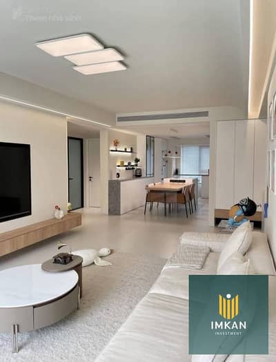 Ready-to-move chalet for sale on the North Coast (at Naia Bay, Ras El Hekma, Amwaj, or Al Masyaf). Down payment of 850,000 EGP, 10-year installment pl